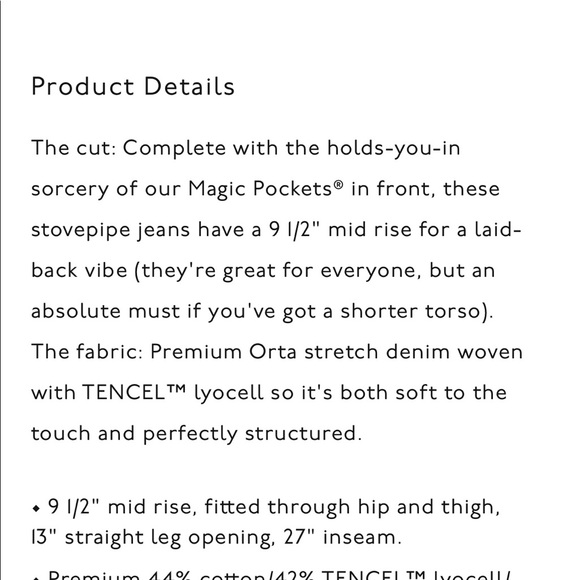 Madewell mid-rise stovepipe jeans leman wash - Picture 2 of 7